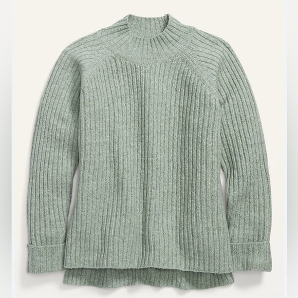Old Navy Other - Green Mock Neck Knit Sweater
